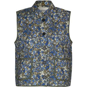 Lollys Laundry - Gewatteerd Vest - Veelkleurig - Dames - Katoen