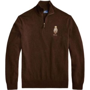Polo Ralph Lauren, Heren, Truien, Bruin, Maat: S Wol,