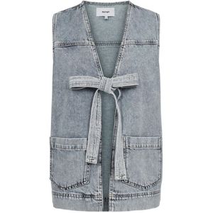 Nümph - Nubrooklyn - Gilet - Lichtblauw - Denim