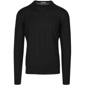 Fedeli, Heren, Truien, Zwart, Maat: M Kasjmier,