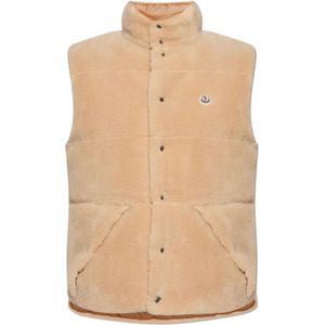 Moncler Omkeerbaar donsvest Colbricon , Beige , Heren , Maat: M