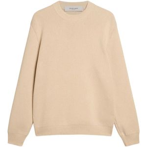 Golden Goose - Gebreide Trui - Beige - Katoen
