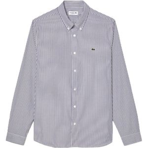 Lacoste, Heren, Overhemden, Blauw, Maat: 3XL Katoen,