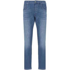Don The Fuller, Heren, Jeans, Blauw, Maat: W36 Katoen,