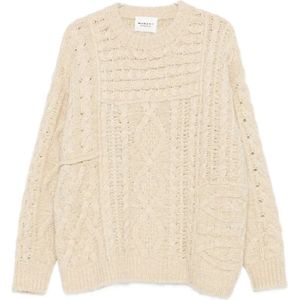 Isabel Marant, Dames, Truien, Beige, Maat: XS Wol,