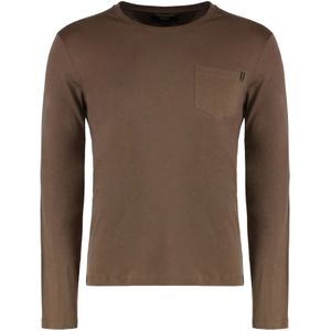 Moorer, Heren, Tops, Bruin, Maat: XL