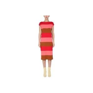 Woolrich Dag Midi -jurk , Multicolor , Dames , Maat: M