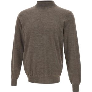 Filippo De Laurentiis, Heren, Truien, Bruin, Maat: L Wol,