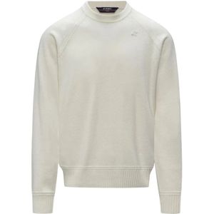 K-Way, Heren, Sweatshirts & Hoodies, Wit, Maat: M