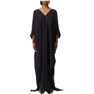 Taller Marmo, Dames, Jurken, Zwart, Maat: ONE Size Katoen,