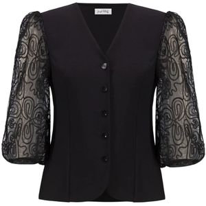 Joseph Ribkoff, Dames, Jassen, Zwart, Maat: L