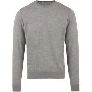 Filippo De Laurentiis, Heren, Truien, Grijs, Maat: XL