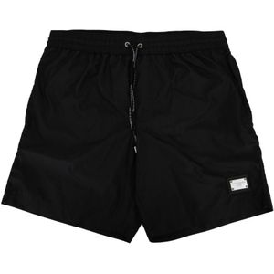 Dolce & Gabbana, Heren, Badkleding, Zwart, Maat: 2XL