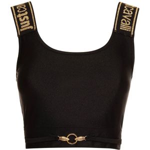 Just Cavalli - Gebreide Top - Zwart