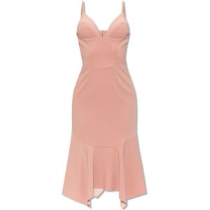 Dsquared2, Dames, Jurken, Roze, Maat: XS Poliester,