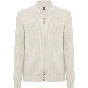 Boggi Milano, Heren, Truien, Beige, Maat: L Wol,