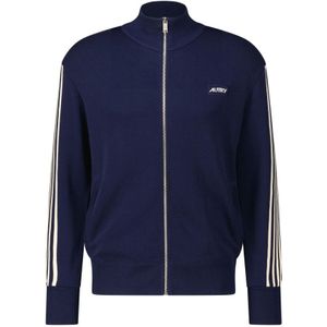 Autry, Heren, Sweatshirts & Hoodies, Blauw, Maat: L Viscose,