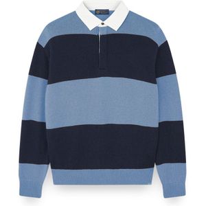 Paul & Shark, Heren, Truien, Blauw, Maat: S Wol,