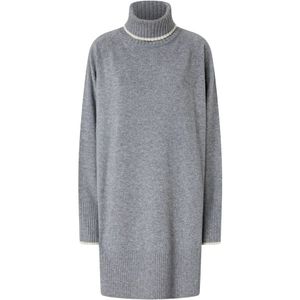 Pinko, Dames, Jurken, Grijs, Maat: M