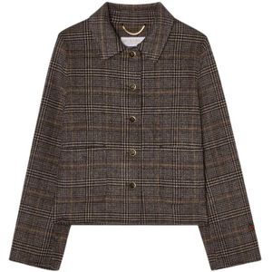 Busnel, Dames, Jassen, Grijs, Maat: XS Wol,