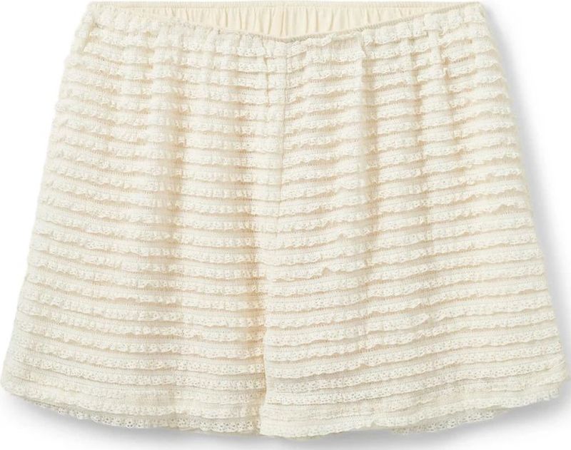 Sofie Schnoor - Korte Broeken - Wit - Dames - Elastische Taille