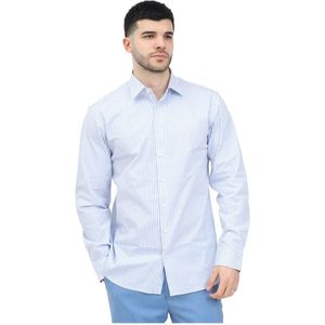 Selected Homme, Heren, Overhemden, Blauw, Maat: M Katoen,