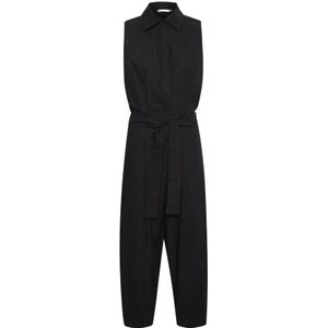 InWear, Dames, Jumpsuits & Playsuits, Zwart, Maat: 2XS Katoen,