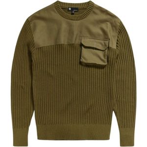 G-star, Heren, Truien, Groen, Maat: M