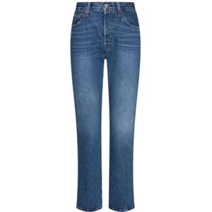 Levi's, Dames, Jeans, Blauw, Maat: W24 L30