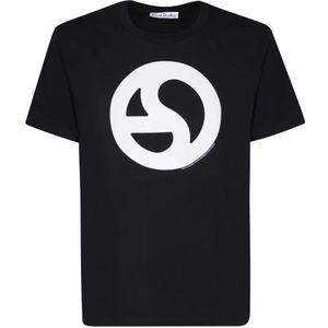 Acne Studios, Heren, Tops, Zwart, Maat: XS Katoen,