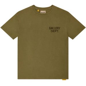 Gallery Dept., Heren, Tops, Groen, Maat: L Katoen,