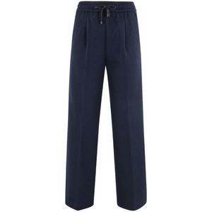 Circolo 1901, Dames, Broeken, Blauw, Maat: 2XS