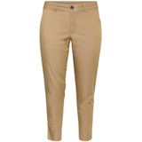 Kaffe Curve - Kcleana Chino 7/8 Pants - Beige - Broeken