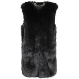 Herno, Dames, Jassen, Zwart, Maat: XS Leer,