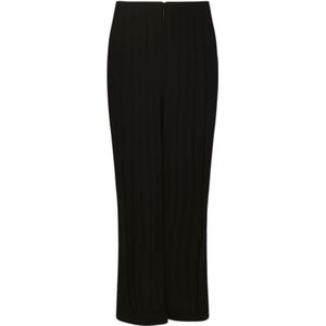 Giorgio Armani, Dames, Broeken, Zwart, Maat: XS