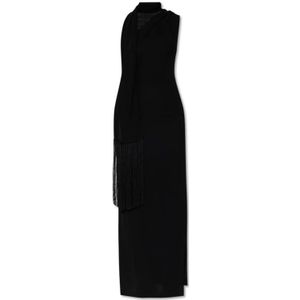 Acne Studios, Dames, Jurken, Zwart, Maat: XS