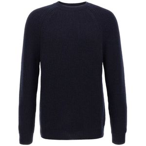 Zanone, Heren, Truien, Blauw, Maat: L Kasjmier,