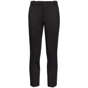 Pinko, Dames, Broeken, Zwart, Maat: XS Nylon,