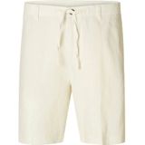 Selected Homme, Heren, Korte broeken, Beige, Maat: L Katoen,