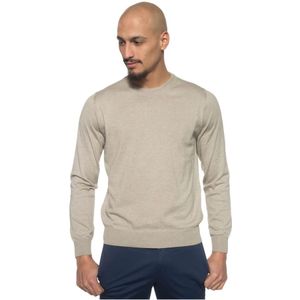 Canali, Heren, Truien, Beige, Maat: 2XL Katoen,