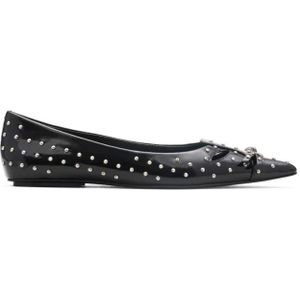 Marc Jacobs - The Glam Studs - Ballerina's - Zwart - Van Kalfsleer