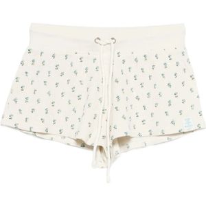 Frankies Bikinis, Dames, Korte broeken, Beige, Maat: S Katoen,