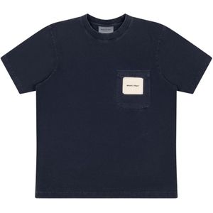 Bram's Fruit, Heren, Tops, Blauw, Maat: S Katoen,