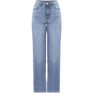 Kocca, Dames, Jeans, Blauw, Maat: W24 Denim,