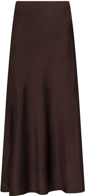 Neo Noir, Dames, Rokken, Bruin, Maat: XS Satijn,