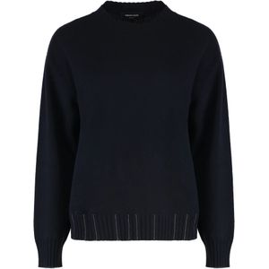 Fabiana Filippi, Dames, Truien, Blauw, Maat: S Wol,