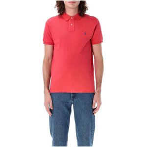 Polo Ralph Lauren, Heren, Tops, Rood, Maat: S Katoen,