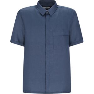 PT Torino, Heren, Overhemden, Blauw, Maat: M