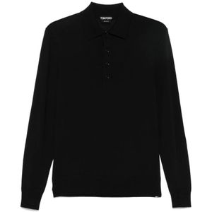 Tom Ford, Heren, Tops, Zwart, Maat: 2XL