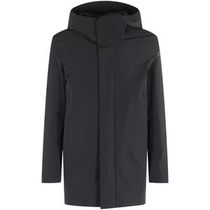 Rrd, Heren, Mantels, Zwart, Maat: 2XL Polyamide,